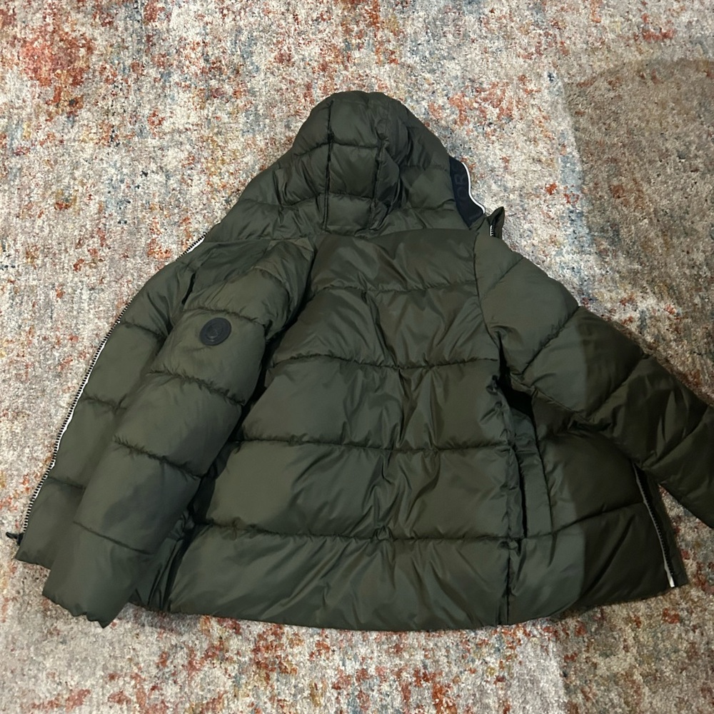 Moncler Green Puffer Jacket